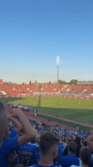 Blue fans pack Sofia stadium for a heated football matchup