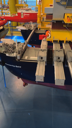 Visitor documents Maritime Museum Rotterdam exhibits and historical displays