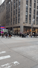 NYC street scenes captured by witnesses Tuesday evening