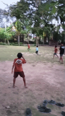 Youth Park Denpasar buzzes with evening activity and street vendors