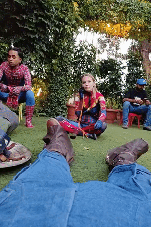 Children's Superhero Party Features Avengers Costumes in Mumbai