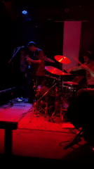 Late-night band performs at small venue in La Plata