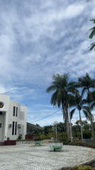 Visitor documents Islamic Center mosque and grounds in Lhokseumawe
