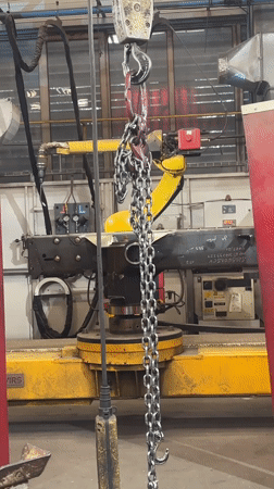 Robotic welding in action at a Bulgarian industrial facility