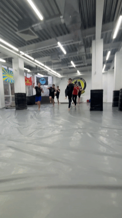 Martial arts group trains at Perm facility