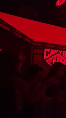 Nightclub gathering with live performance in Liangjiang, China