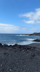 Volcanic beaches and lava fields documented in Tinajo, Spain