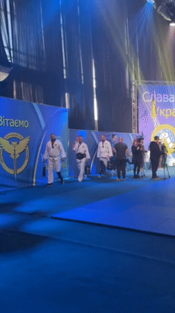 Disabled martial artists compete in memorial championship in Kyiv