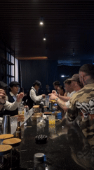 Nightclub scene documented in Kuta Selatan with dancing crowds