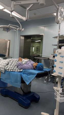 Surgical procedure documented at Yuzhong District medical facility