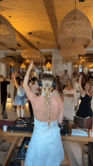 DJ performance and social gathering captured in Dubai venue
