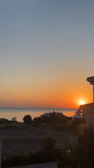 Black Sea sunset from Chernomorets, Bulgaria