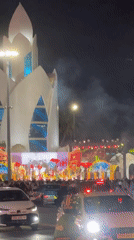 Public celebration captured in Nha Trang, Vietnam