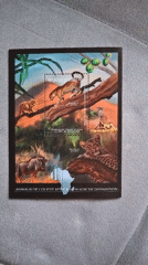 Wildlife stamp collection documented in Pleven, Bulgaria