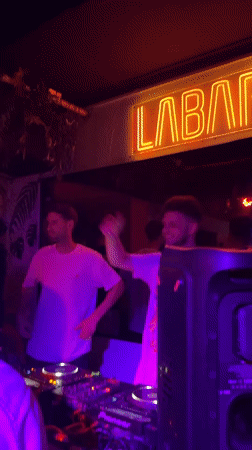 Late night at Labai club in Novi Sad
