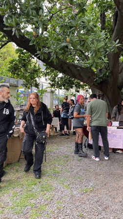 Tourist documents historic churches in Buenos Aires