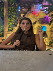 Evening hookah session captured at Kuala Lumpur lounge