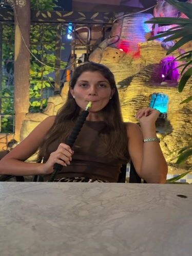 Evening hookah session captured at Kuala Lumpur lounge
