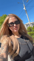 Woman spotted walking, taking selfie in Gorno-Altaysk cafe