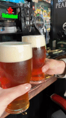 Daytime scenes captured at Irish pub in Irkutsk, Russia