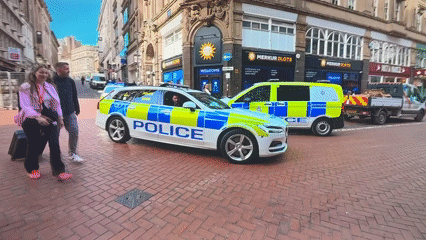 Police Activity Observed Across Cheltenham City Center