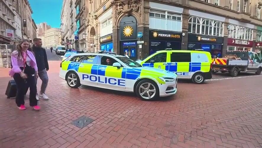 Police Activity Observed Across Cheltenham City Center
