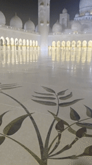 Evening visit to Sheikh Zayed Grand Mosque, Abu Dhabi