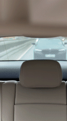 Woman with glasses spotted in vehicle on Kommunarka highway