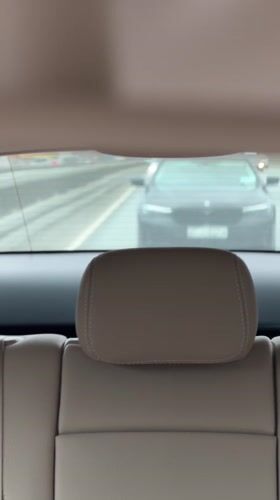 Woman with glasses spotted in vehicle on Kommunarka highway