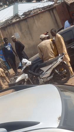 Morning street life captured in Dadi Riba Nigeria