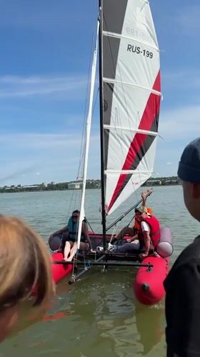 Paddleboarding, kayaking, and sailing on Votkinsk Reservoir