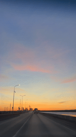 Spring day scenes captured in Chaikovsky: driving, jogging, blooming flowers