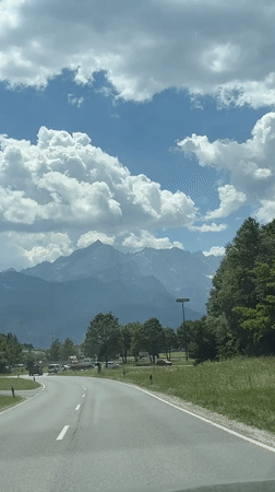 Alpine morning in Garmisch-Partenkirchen, balconies to backroads