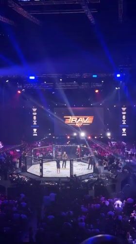 Brave Combat Federation MMA event live inside Burgas arena