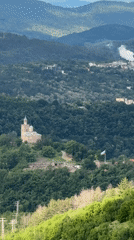 Morning landscape views documented in Arbanassi, Bulgaria