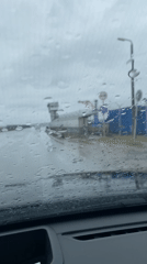 Rainy morning captured on video in Chaikovsky, Russia