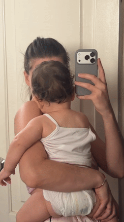 Baby selfies and breakfast spreads on a Sharm El Sheikh morning