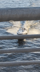 Boats on the Gulf of Finland, Lakhta Center in the background