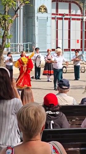 Brass band draws crowds for outdoor concert in Pyatigorsk