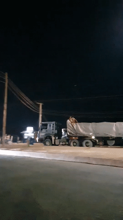 Ordinary nighttime street life documented across Bukuru, Nigeria