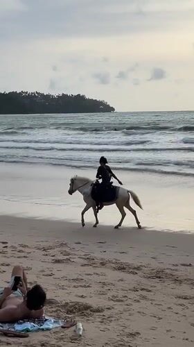 Horseback riding and beachside relaxing on a Choeng Thale shore