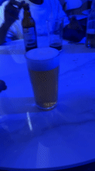 Social gathering with drinks observed in Aba, Nigeria