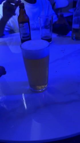 Social gathering with drinks observed in Aba, Nigeria