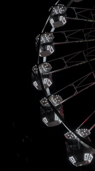 Illuminated Ferris wheel draws social media attention in Kragujevac
