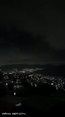 Nighttime Caracas panoramas and indoor scenes documented by witness