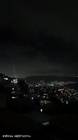 Nighttime Caracas panoramas and indoor scenes documented by witness