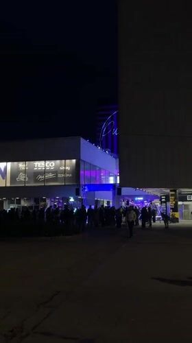 Nighttime music event draws crowds in central Bratislava