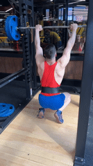 Men complete gym workout session with selfies and strength training