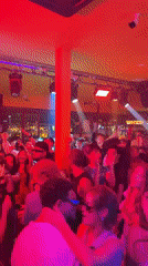 Chiang Mai nightlife district bustling with club-goers and entertainment