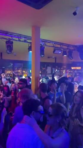 Chiang Mai nightlife district bustling with club-goers and entertainment